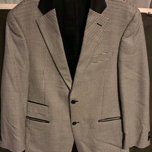 Paul Fredrick houndstooth sport coat